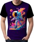 Camisa Camiseta Galaxias Astronauta Marte Lua Planetas 4