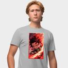 Camisa Camiseta Genuine Grit Masculina Estampada Algodão 30.1 Demon Slayer Kamado Tanjiro