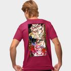 Camisa Camiseta Genuine Grit Masculina Estampada Algodão 30.1 Dragon Ball Goku Saiyajins