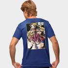 Camisa Camiseta Genuine Grit Masculina Estampada Algodão 30.1 Dragon Ball Goku Super Saiyajins