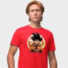 Camisa Camiseta Genuine Grit Masculina Estampada Algodão 30.1 Dragon Ball Mini Goku