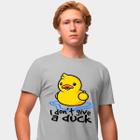 Camisa Camiseta Genuine Grit Masculina Estampada Algodão 30.1 I Don't Give a Duck