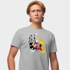 Camisa Camiseta Genuine Grit Masculina Estampada Algodão 30.1 Mickey Trip