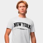 Camisa Camiseta Genuine Grit Masculina Estampada Algodão 30.1 New York