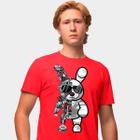 Camisa Camiseta Genuine Grit Masculina Estampada Algodão 30.1 Robot Bear