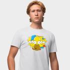 Camisa Camiseta Genuine Grit Masculina Estampada Algodão 30.1 Simpsons