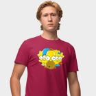 Camisa Camiseta Genuine Grit Masculina Estampada Algodão 30.1 Simpsons