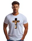 Camisa Camiseta Gospel Leão na Cruz md67