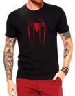 Camisa Camiseta Homem Aranha Super Herói 100% Algodão