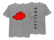 Camiseta masculina Akatsuki Nuvem Vermelha Naruto Arte Camisa Blusa Branca  Estampada em Promoção na Americanas
