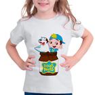 Camisa Camiseta infantil Luccas Neto Foca 100% Algodão Unissex