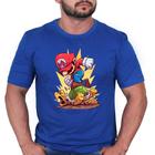 Camisa Camiseta Malha Algodão Filme Game Super Mario Bross Unissex