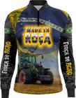 Camisa Camiseta Masculina Agro Ml Proteção Uv50 Made In Roça