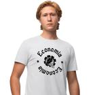 Camisa Camiseta Masculina Estampada Economia 100% Algodão Fio 30.1 Penteado