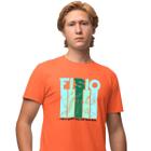 Camisa Camiseta Masculina Estampada Fisio Com a Gente Não Tem Mancada 100% Algodão Fio 30.1 Penteado