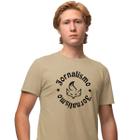 Camisa Camiseta Masculina Estampada Jornalismo 100% Algodão Fio 30.1 Penteado