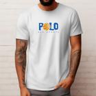 Camisa Camiseta Masculina Polo Blu Casual Estampada em Algodão do P ao G1