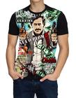 Camisa / Camiseta Pablo Escobar Gangster Blusa Estilo Quebrada Street Wear