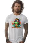 Camisa Camiseta Sapo Hippie Paz E Amor M6