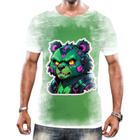 Camisa Camiseta Tshirt Animais Cyberpunk Urso Marrom HD 2