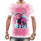 Camisa Camiseta Tshirt Animais Cyberpunk Vaca Boi Bovinos 