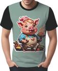 Camisa Camiseta Tshirt Chefe Porco Cozinheiro Cozinha 1