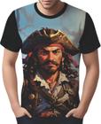 Camisa Camiseta Tshirt Estampa Pirata Alto Mar Navios HD 1