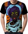 Camisa Camiseta Tshirt Halloween Bruxa Afro Terror Negra 4