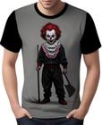 Camisa Camiseta Tshirt Halloween Palhaço Assustador Terror 1