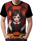 Camisa Camiseta Tshirt Halloween Vampira Sangue Fantasia 4