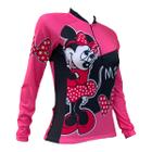 Camisa Ciclismo Advanced Feminina Minnie Mouse (Manga Longa)