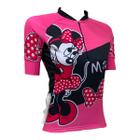 Camisa Ciclismo Advanced Infantil Minnie Mouse