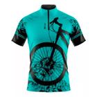 Camisa Ciclismo Be Fast Manga Curta MTB Roda Bike Proteção UVA e UVB Ziper Tamanho GG