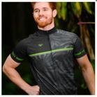 Camisa Ciclismo Bike Vezzo Masculina Nightvision Manga Curta