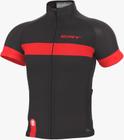 Camisa Ciclismo Ert Nova Tour Strip Black Red Bike Mtb Speed
