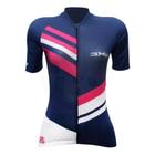 Camisa Ciclismo Fem Refactor Rubi Azul Tam M