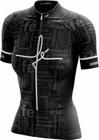 Camisa Ciclismo feminina Fé - ZiperFull - Preto - GG