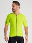 Camisa Ciclismo Masculina Fit Pro Amarela Savancini (4110)