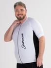 Camisa Ciclismo Masculina Plus Size Branca Savancini Fun (1110)