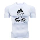 Camisa Compressão DRAGON BALL Manga Curta Treino Academia Rash Guard - INPULSE