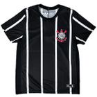 Camisa Corinthians Alvinegro Listrada - Infantil - Coimbra