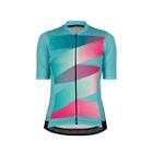 Camisa de ciclismo asw flow feminina breeze azul tamanho m