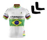 Camisa de Ciclismo Bike MTB XFreedom C/ Proteção UV + Par de Manguitos