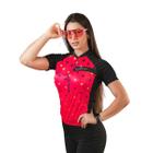 Camisa de Ciclismo Feminina Slim Respirável Proteção Solar Bike