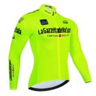 Camisa de Ciclismo Masculina de Manga Longa - Anti-UV e Secagem Rápida - Tour de Italy