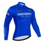 Camisa de Ciclismo Masculina de Manga Longa - Anti-UV e Secagem Rápida - Tour de Italy