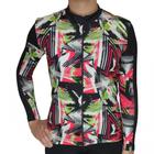 Camisa de Ciclista Kanxa Feminina Fancy - Preto+Rosa