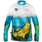 Camisa de Pesca Proteção Solar UV Dourado - Jogá EG