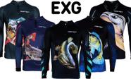 Camisa de Pesca Tamanho Extra Grande C/Proteção Solar UV50+ Nortrek Escolha o Modelo