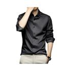 Camisa de Seda Masculina Manga Longa - Elegante, Casual e Formal